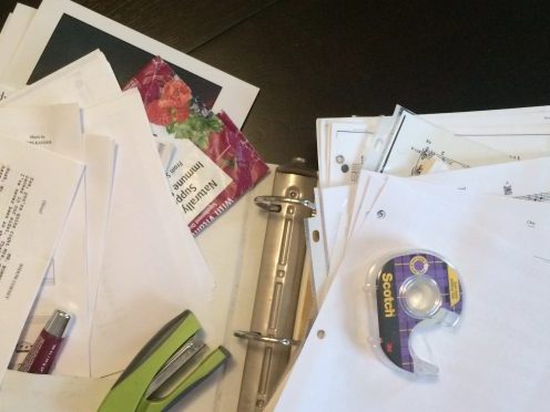 How to Keep an Organized Audition Book