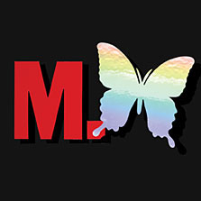 M. Butterfly logo