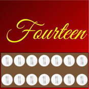 Fourteen logo